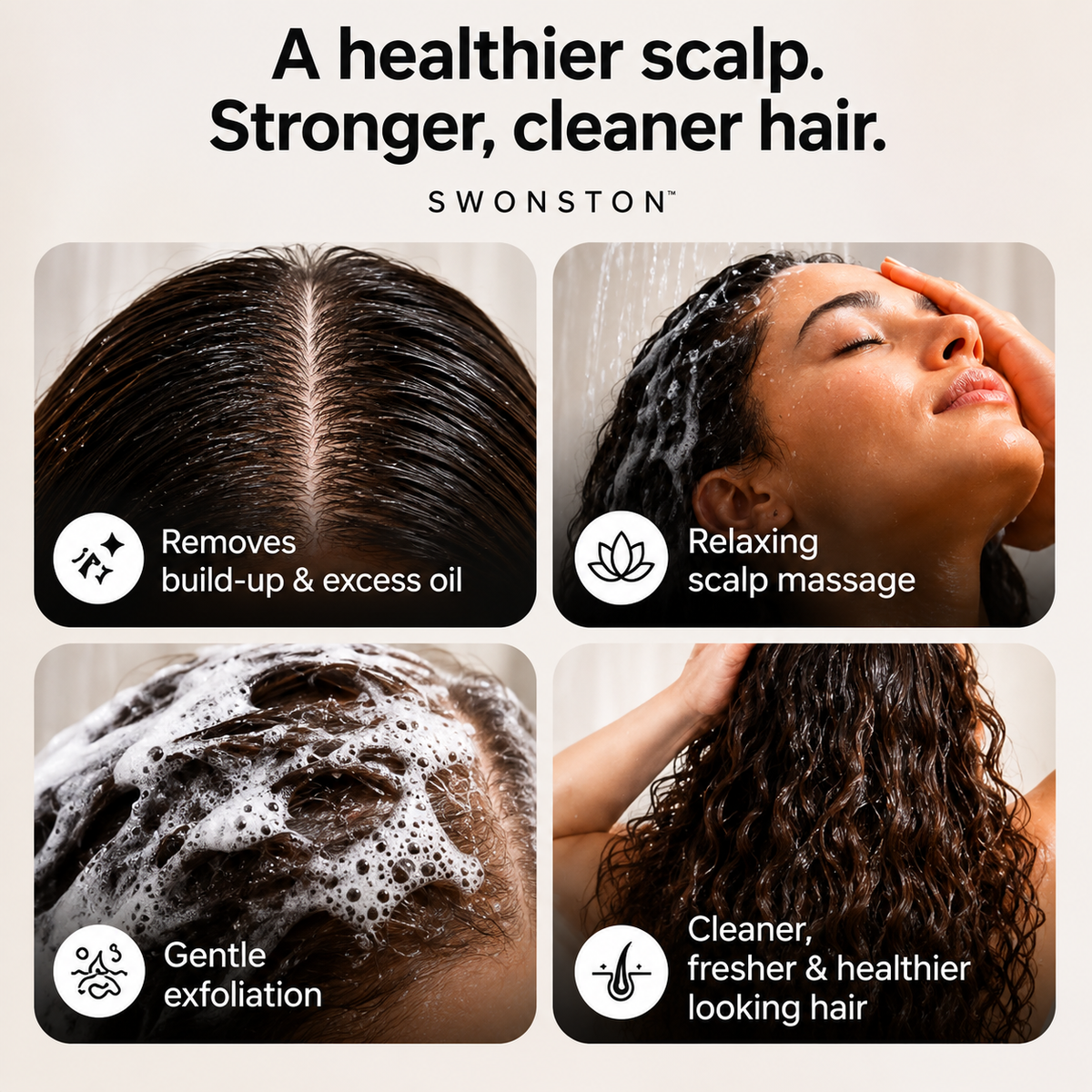 Swonston™ Scalp Massage Brush