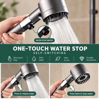 Swonston™ Filtered Shower Head – High Pressure Shower Head