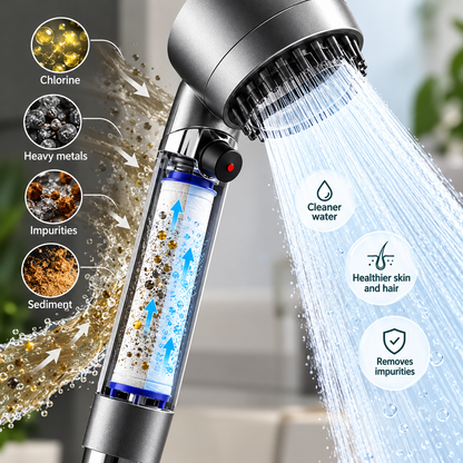 Swonston™ Filtered Shower Head – High Pressure Shower Head