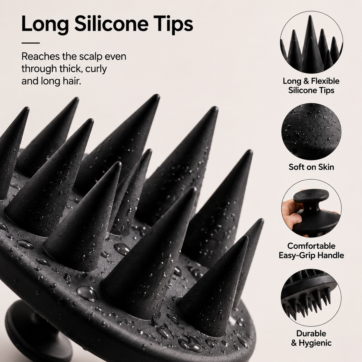 Swonston™ Scalp Massage Brush