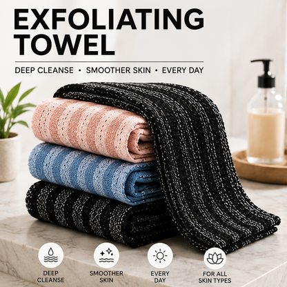Swonston™ Japanese Exfoliating Body Towel